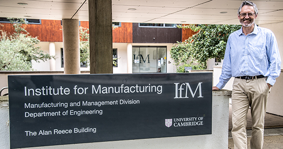 Duncan McFarlane, Professor of Industrial Information Engineering at the IfM, led the team.
