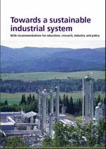 Towards a sustainable industrial system report cover
