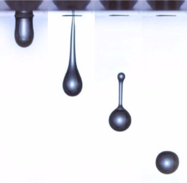 Inkjet droplets