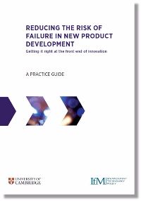 Reducing the risk of failure in new product development