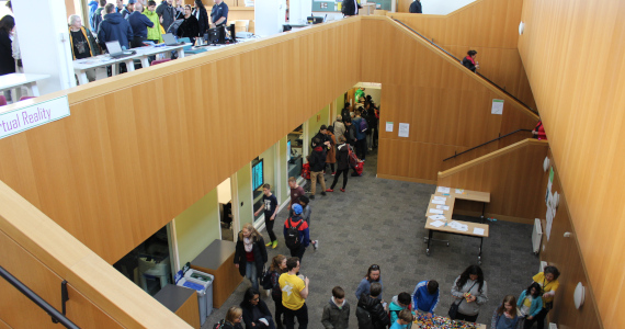 IfM Cambridge Science Festival 2019 atrium