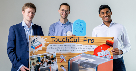 MET Design Show 2019 Touch Cut Pro team