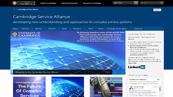 Cambridge Service Alliance Website