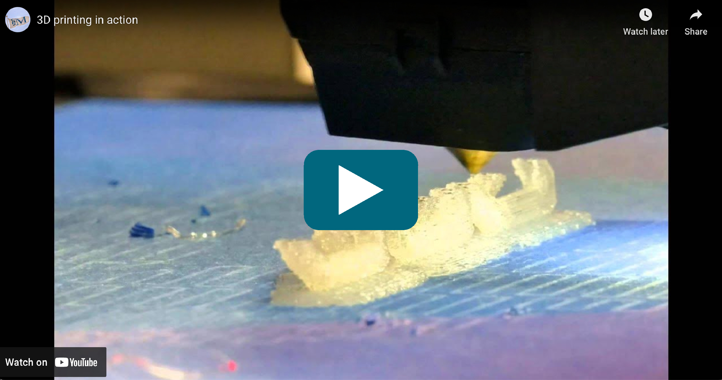 Video Thumbnail: IfM launches 3D printing lab for students