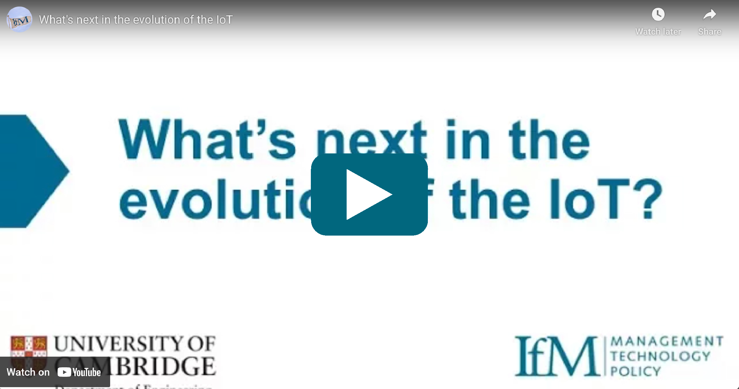 Video Thumbnail: Whats next in the evolution of the IIoT