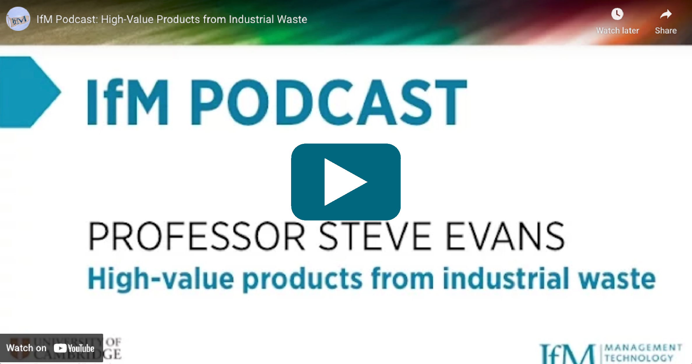 Video Thumbnail: Turning waste into high value products in Sri Lanka