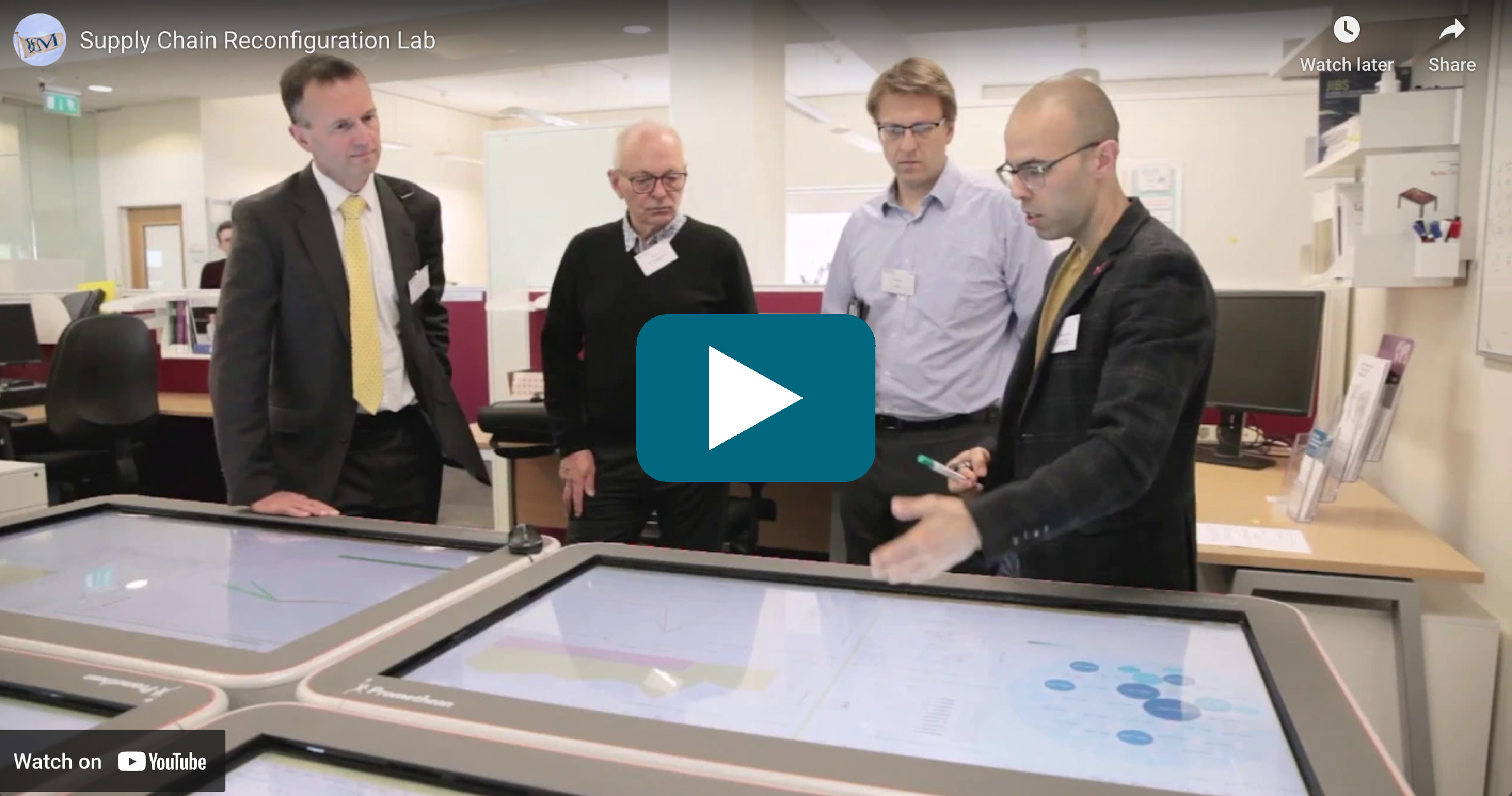 VIdeo Thumbnail: Supply Chain Reconfiguration Lab