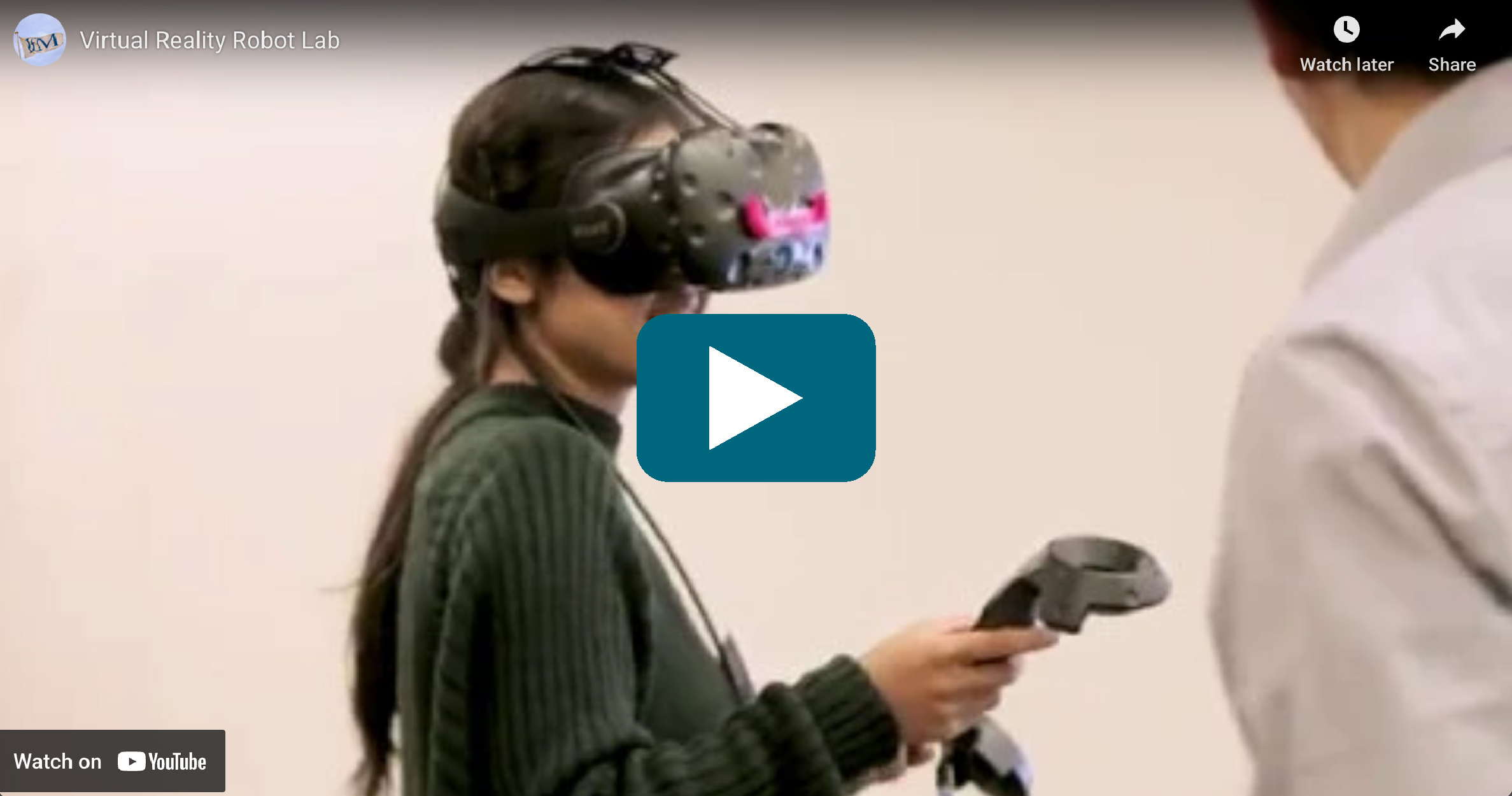 Video Thumbnail: VR Robot Reconfiguration Lab